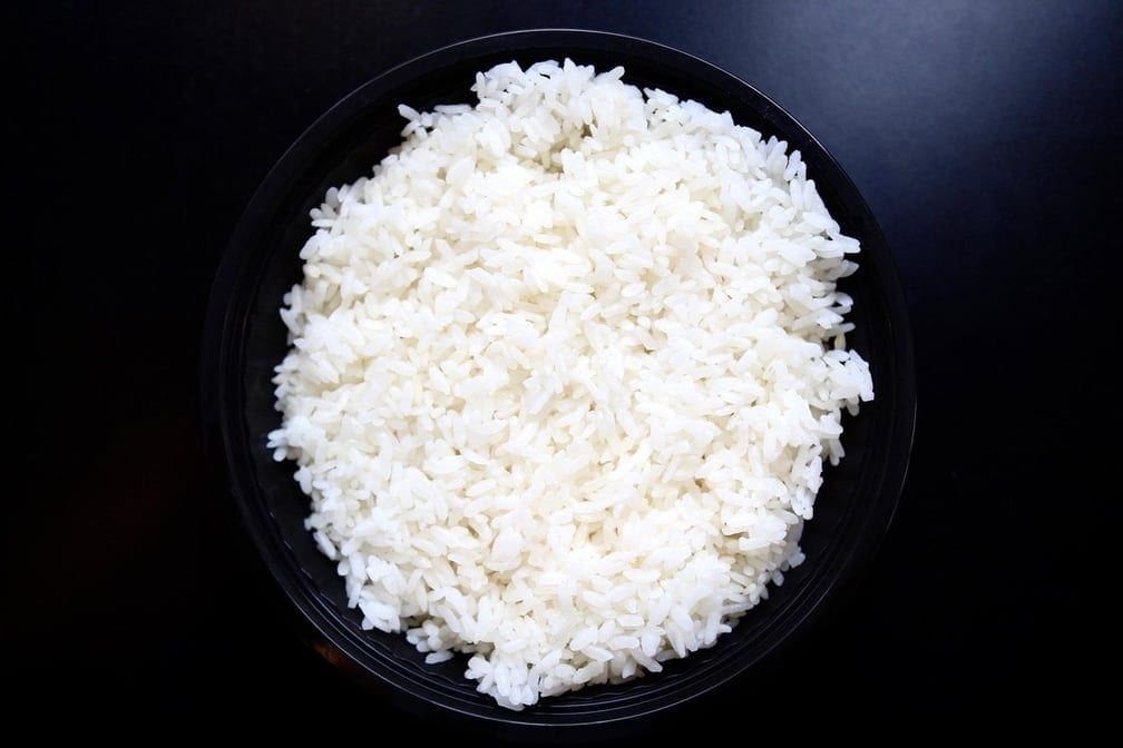 Steamed White Rice.
