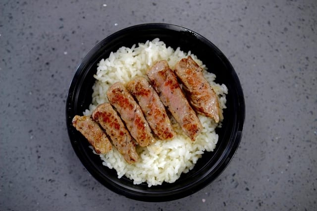 Kids New York Steak Bowl.