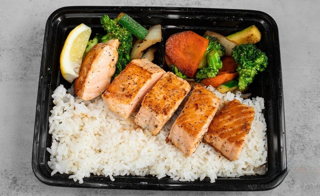 Salmon Plate.