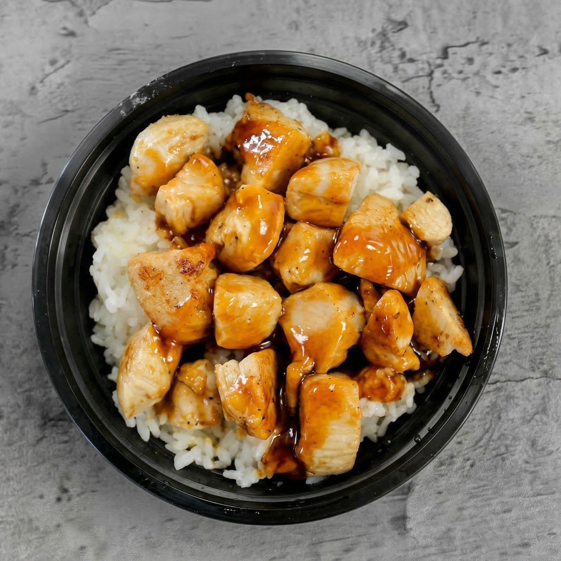Kids Chicken Teriyaki Bowl.