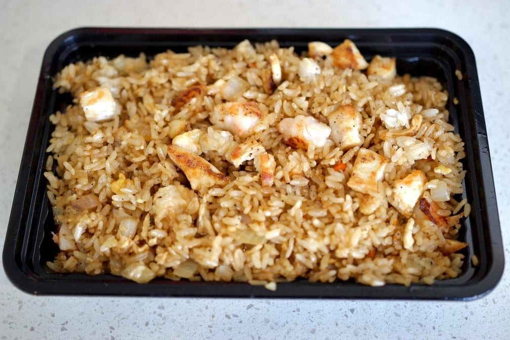 Chicken & Shrimp Fried Rice.